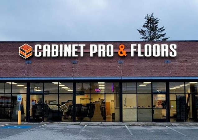 Cabinet Pro & Floors showroom exterior in Spokane